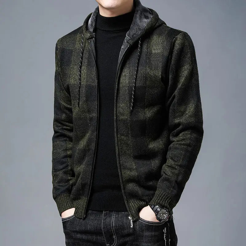 London Luxe Plaid Hoodie