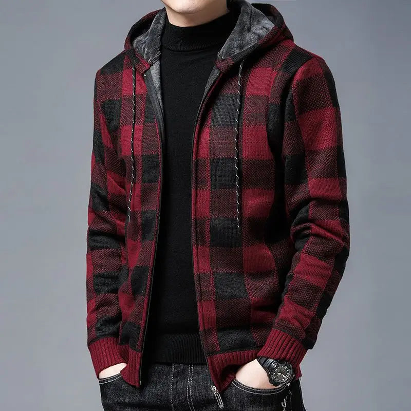 London Luxe Plaid Hoodie