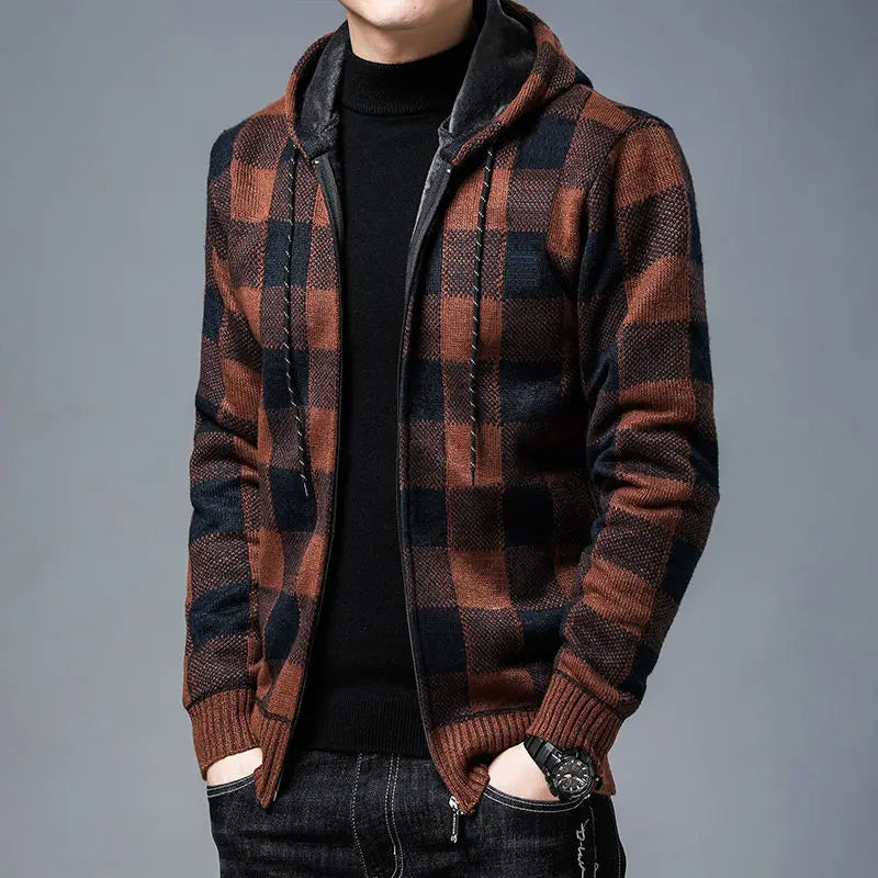 London Luxe Plaid Hoodie