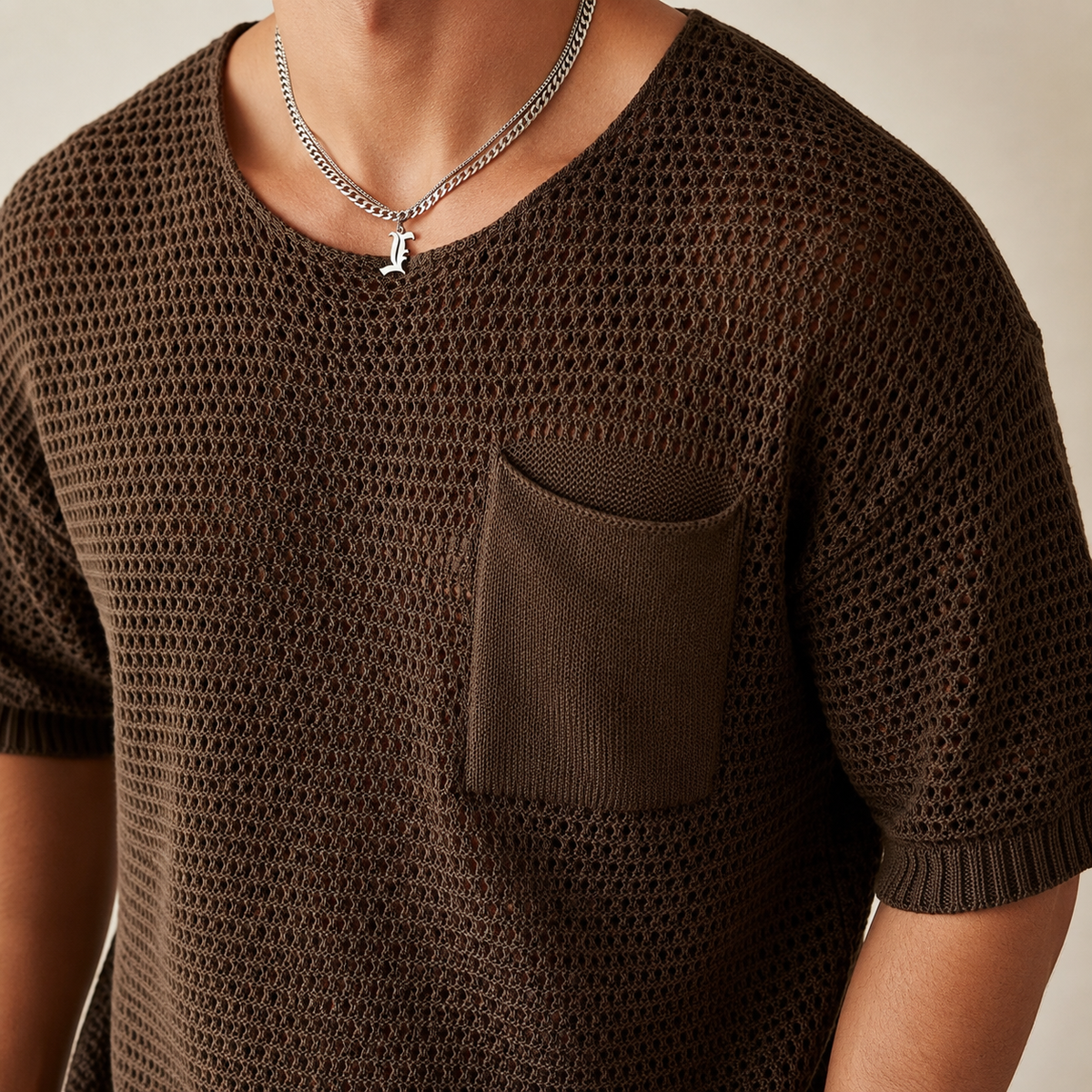 Loxley Open-Knit Tee