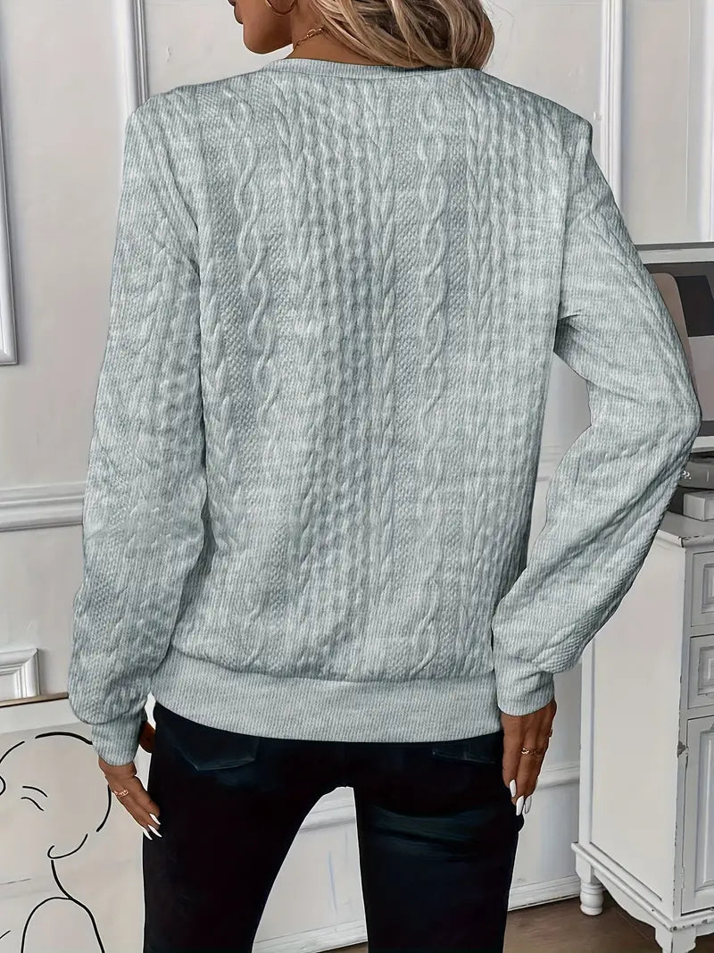 Amy | Sweater with Zipper - Riviera London