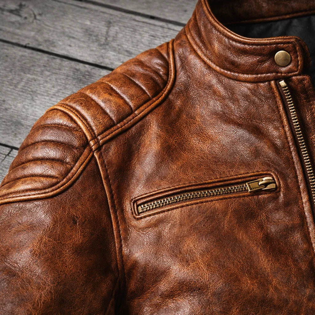 Colt Maddox Leather Jackat