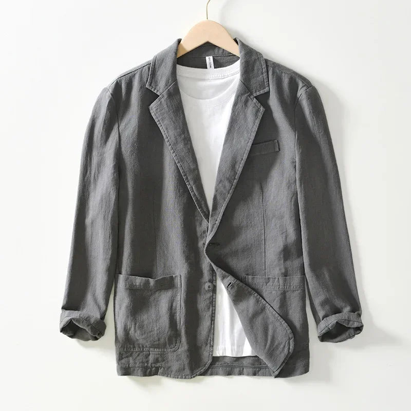 Ellery Cotton-Linen Blazer
