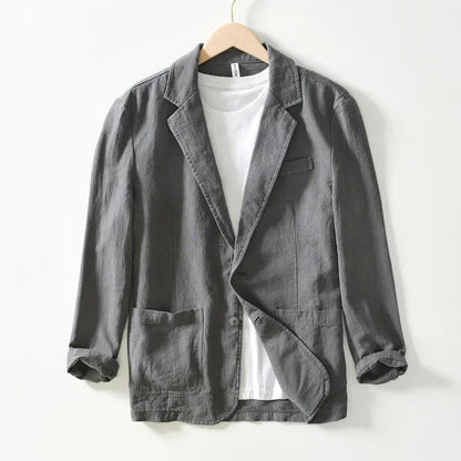 Ellery Cotton-Linen Blazer