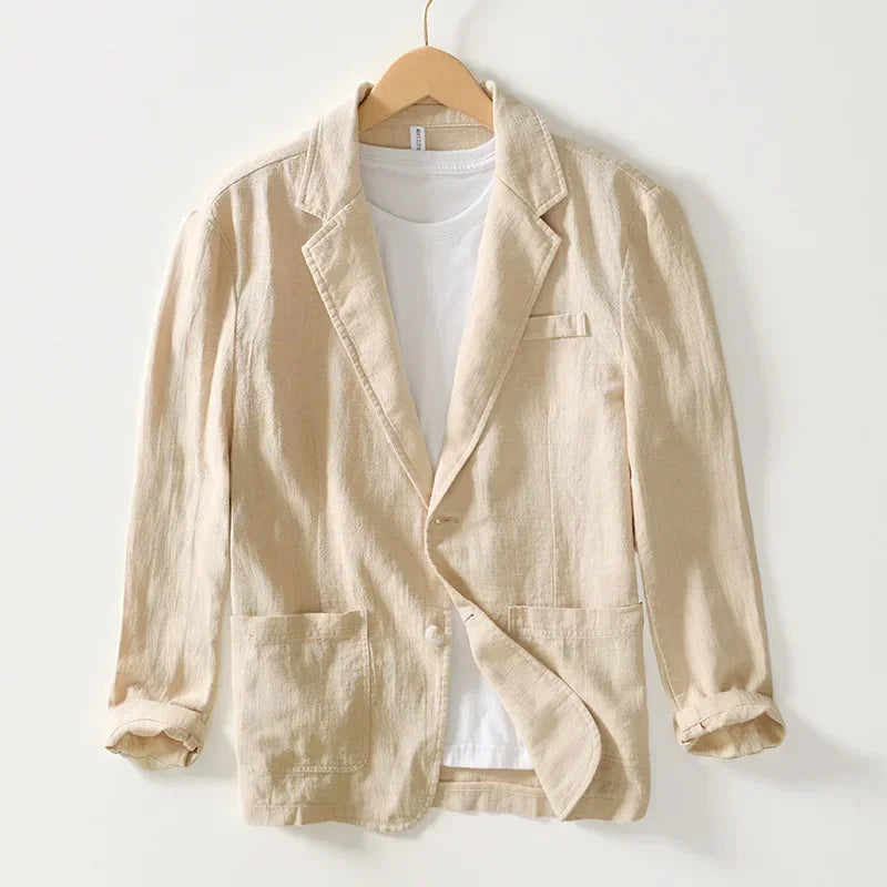 Ellery Cotton-Linen Blazer