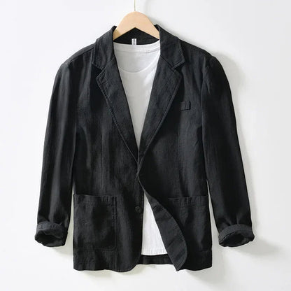 Ellery Cotton-Linen Blazer