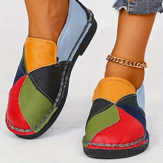 Imogen Colourblock Loafers