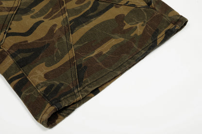 Omirad Camo Panel Cargo Shorts