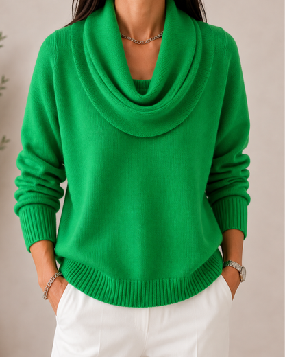 Elmsworth Cowl-Neck Jumper