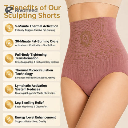 4-in-1 Shaping and Fat-Burning Microfiber Short