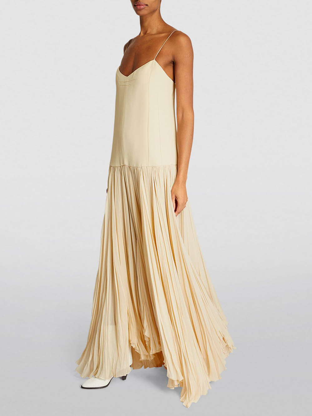 Strappy Drop Waist Irregular Dress - Riviera London