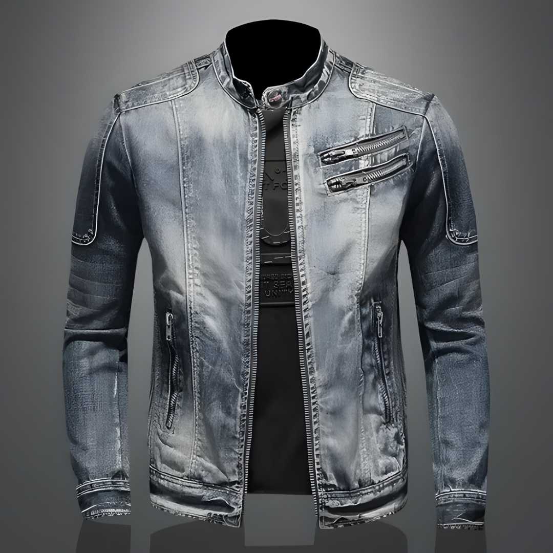 Alessio | Retro Denim Jacket - Riviera London