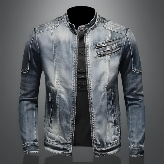 Alessio | Retro Denim Jacket - Riviera London
