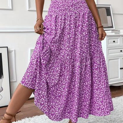 Elena Ditsy Floral Skirt - Riviera London