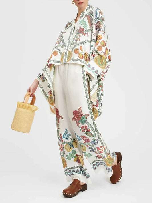 Florals And Fruits Print Set - Riviera London