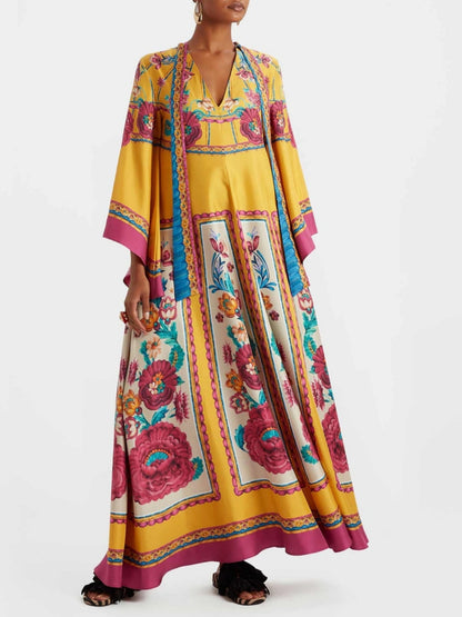 Long Flowing Casual and Fashionable Maxi Dress - Riviera London