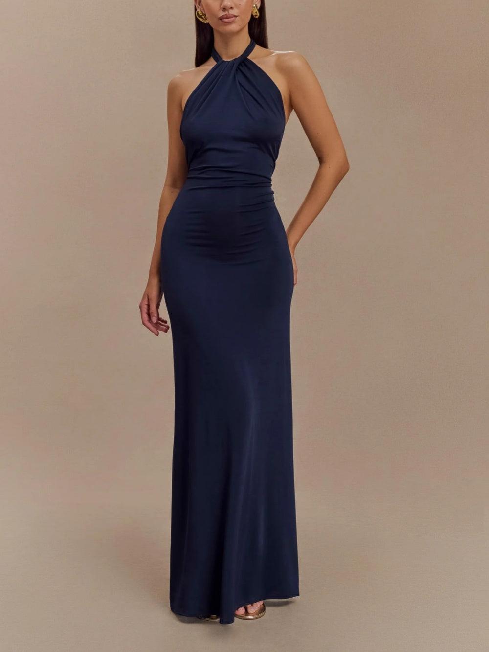 Riviera Halter Dress - Riviera London