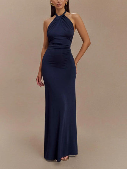 Riviera Halter Dress - Riviera London