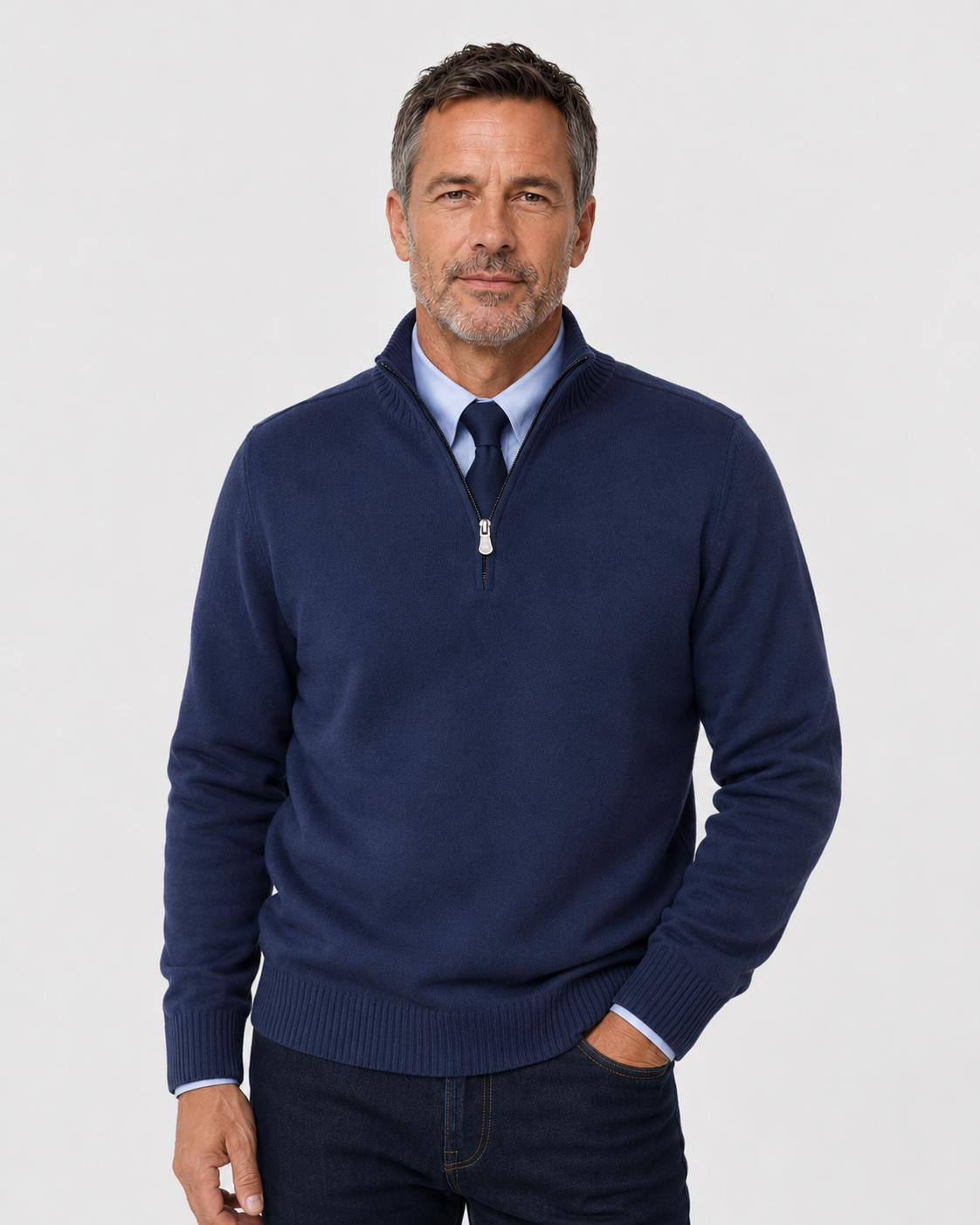 Brentford Quarter-Zip Jumper