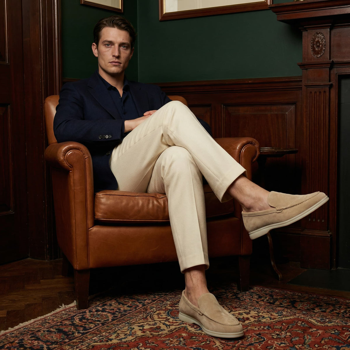 Rowan Suede Loafers