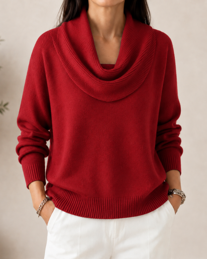 Elmsworth Cowl-Neck Jumper