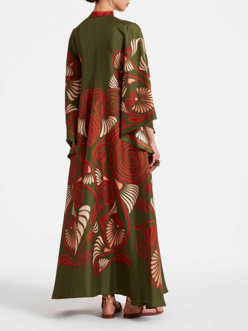 Elegance Dazzling Print Maxi Dress - Riviera London