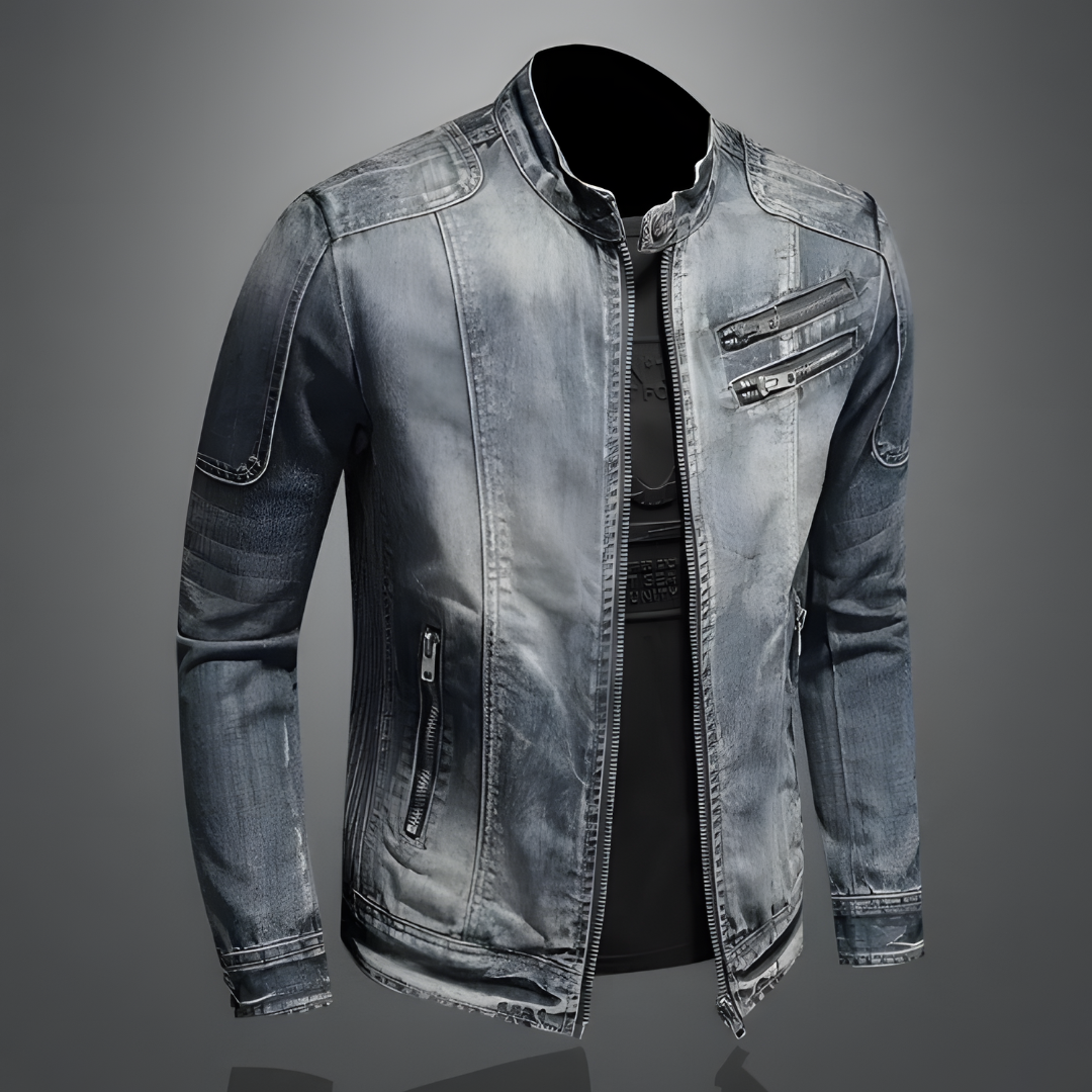 Alessio | Retro Denim Jacket - Riviera London