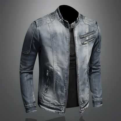 Alessio | Retro Denim Jacket - Riviera London