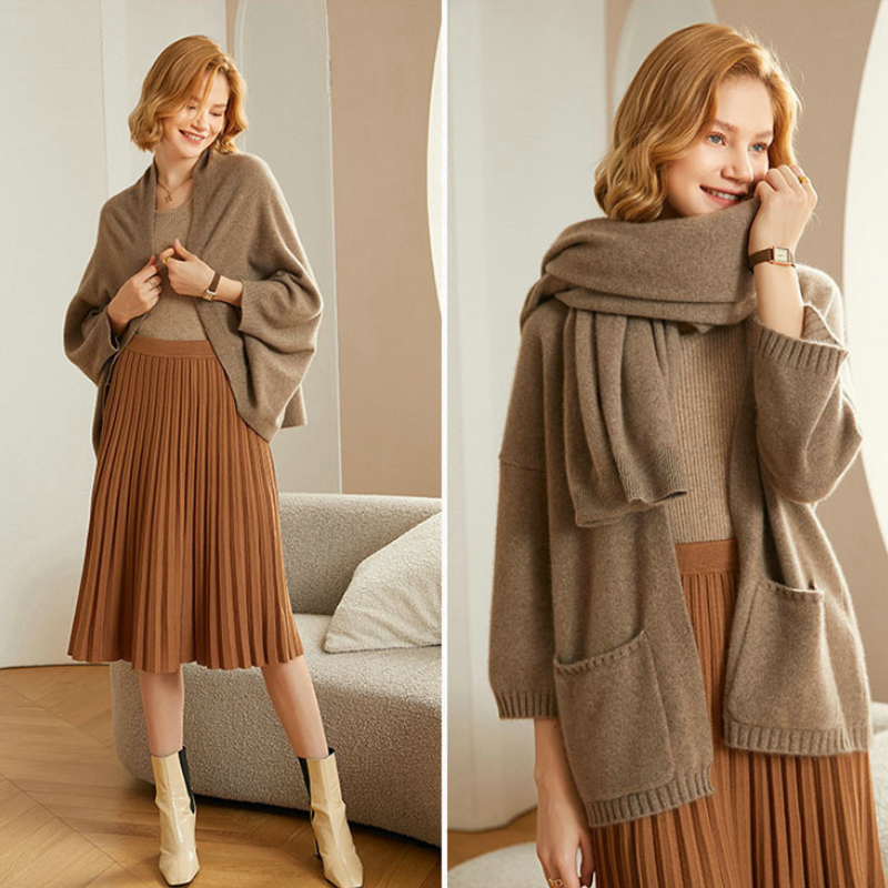 Alpina - Merino Shawl - Riviera London