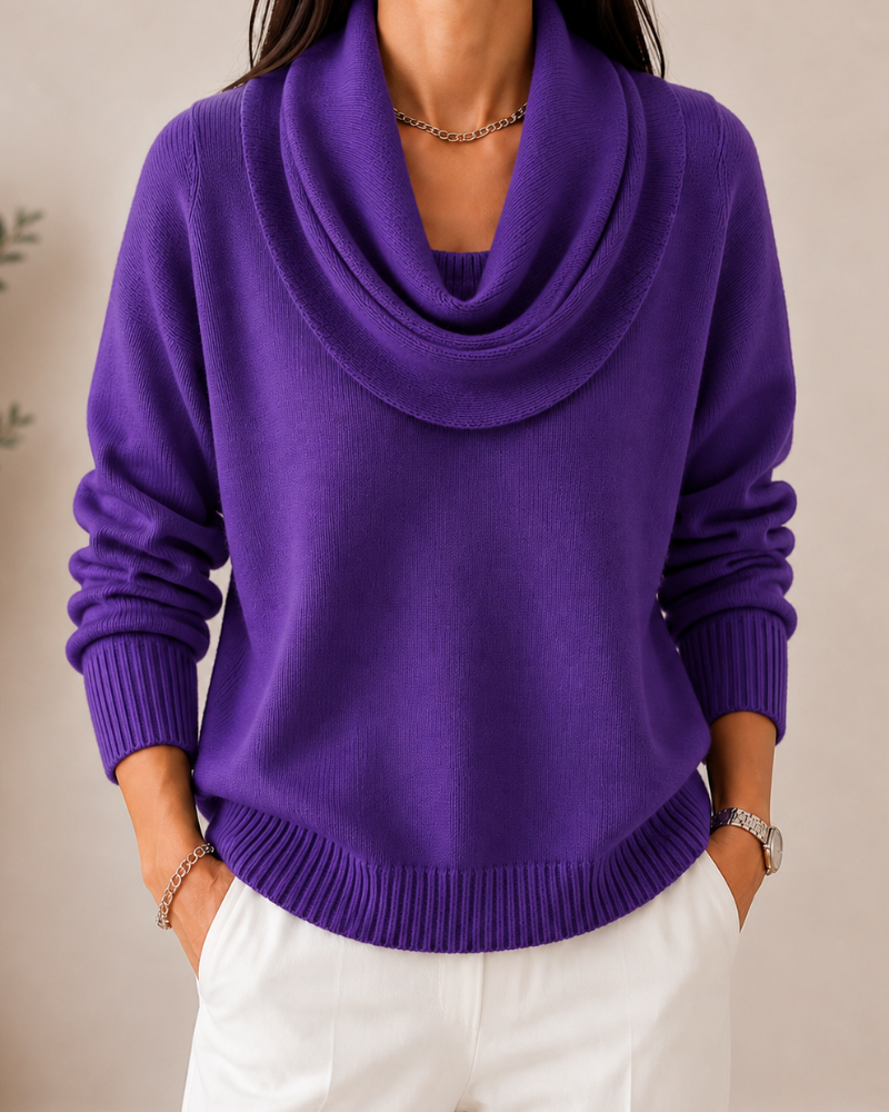 Elmsworth Cowl-Neck Jumper