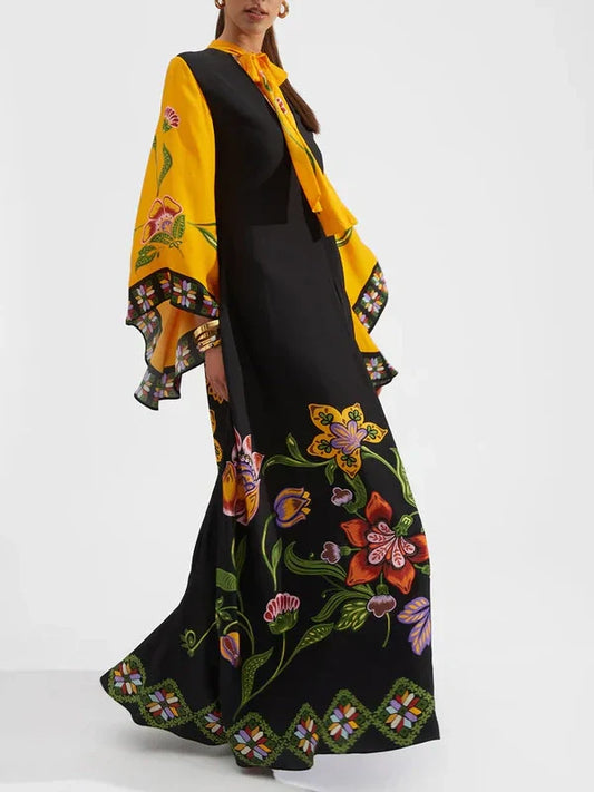 Loose And Comfortable Oversized Maxi Dress - Riviera London