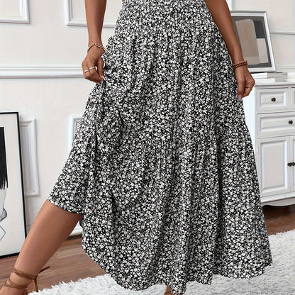 Elena Ditsy Floral Skirt - Riviera London