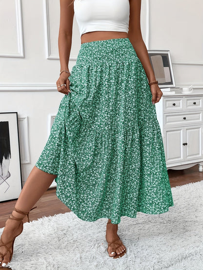 Elena Ditsy Floral Skirt - Riviera London