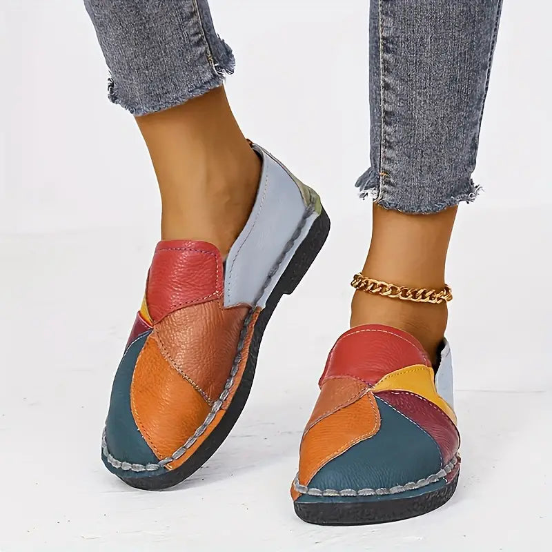 Imogen Colourblock Loafers