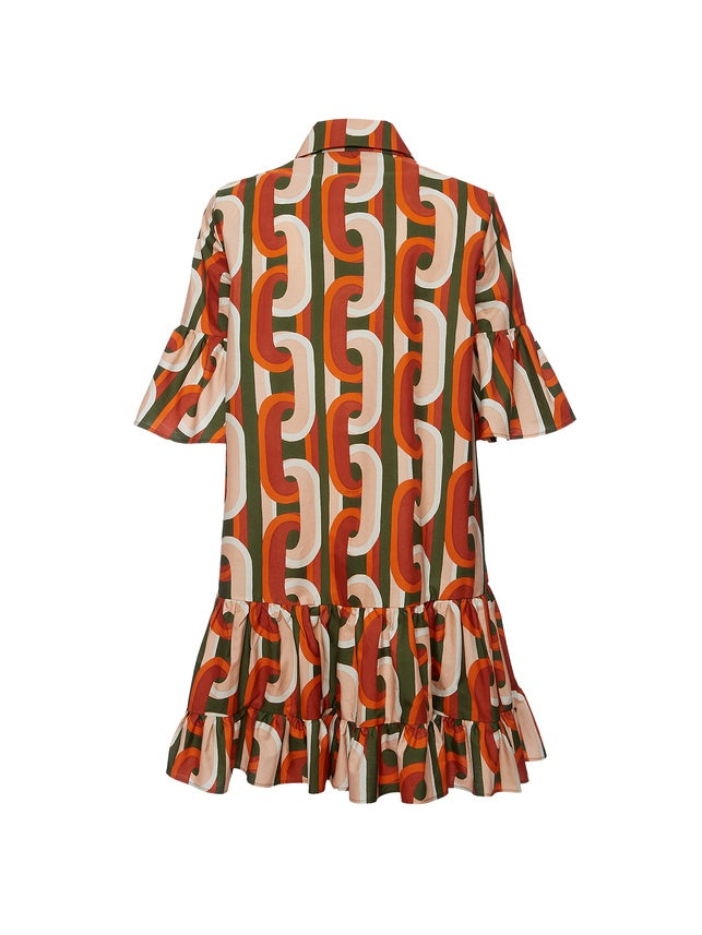 Elegant Sassy Dropped waist Mini Dress - Riviera London