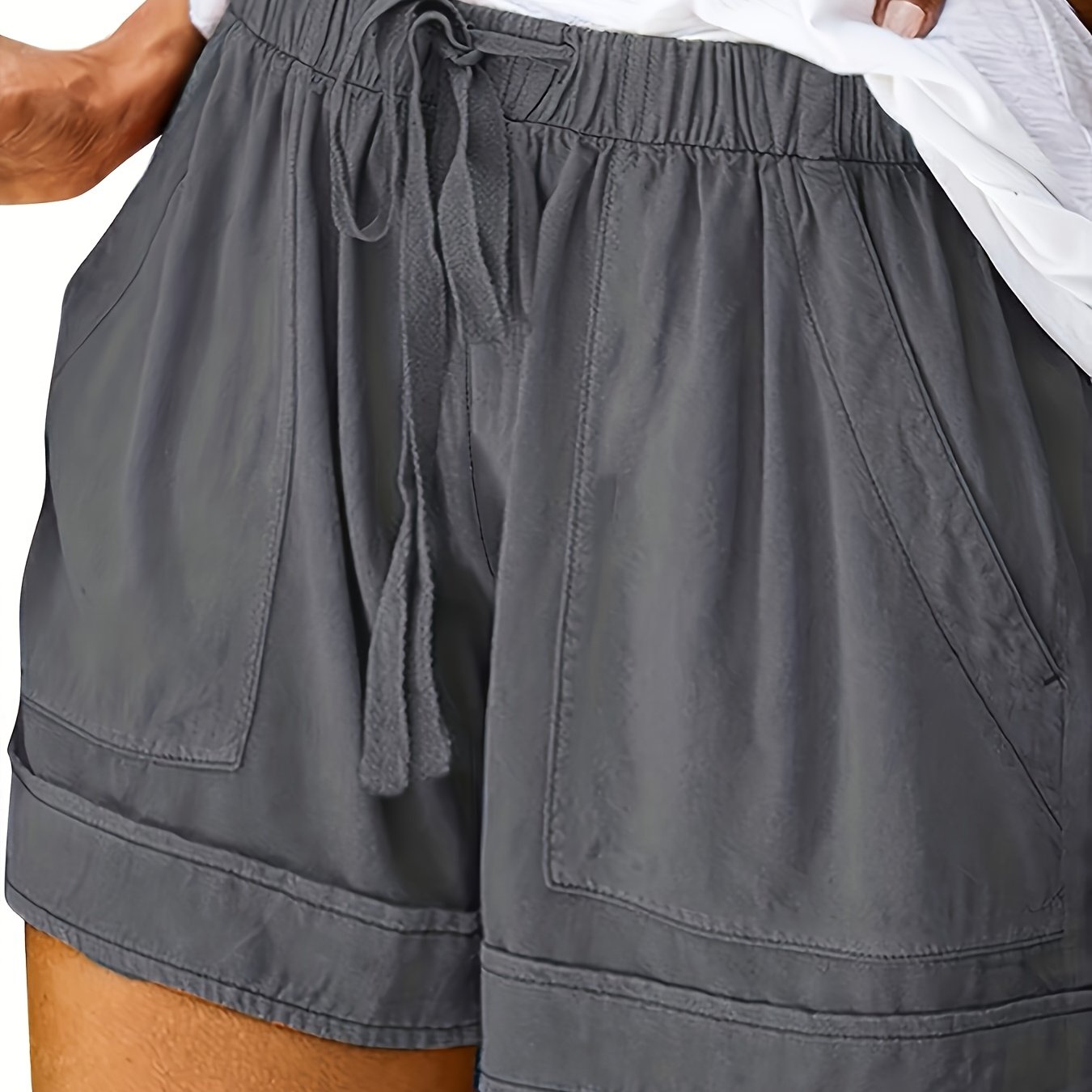 Maya Relaxed Drawstring Shorts - Riviera London