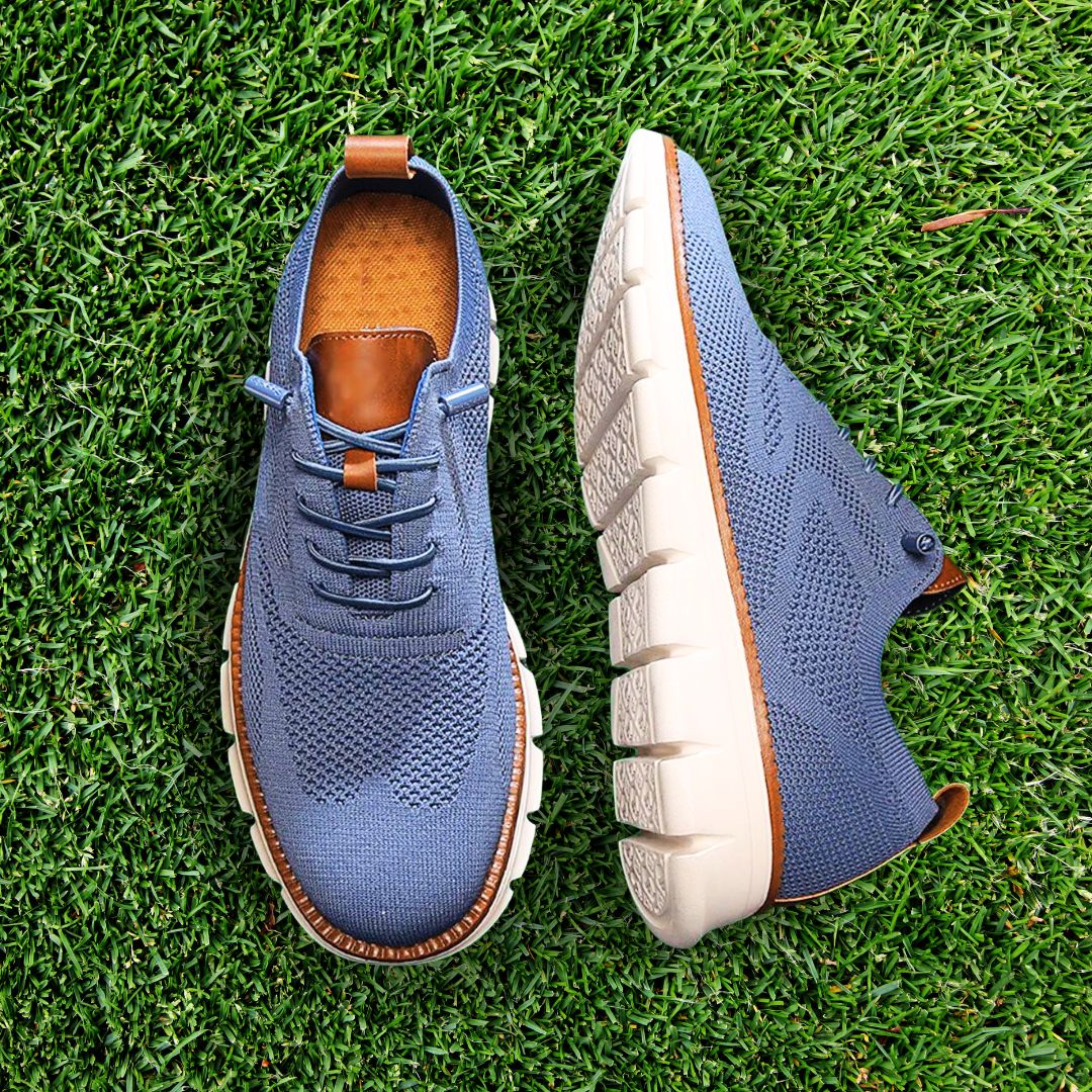 Signet Leather Trainers