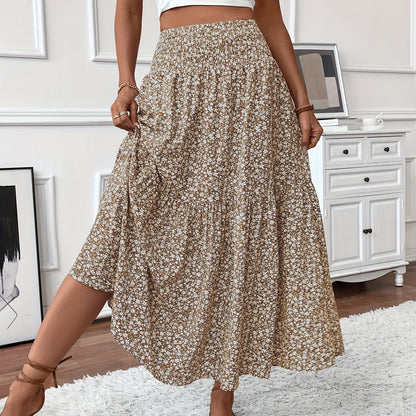 Elena Ditsy Floral Skirt - Riviera London