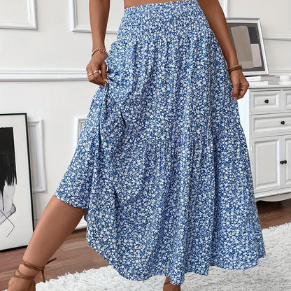 Elena Ditsy Floral Skirt - Riviera London