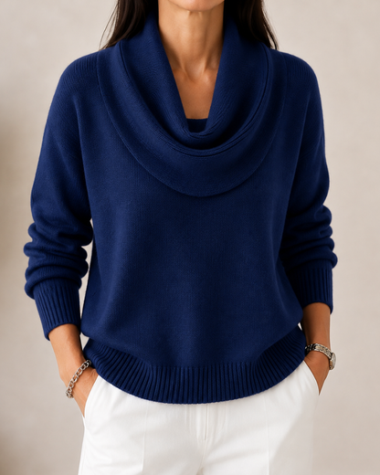 Elmsworth Cowl-Neck Jumper