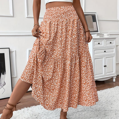 Elena Ditsy Floral Skirt - Riviera London
