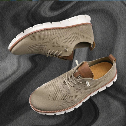 Signet Leather Trainers