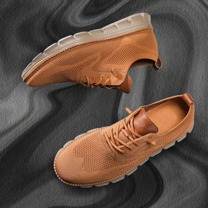 Signet Leather Trainers