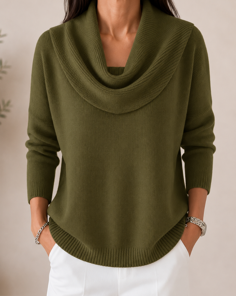 Elmsworth Cowl-Neck Jumper