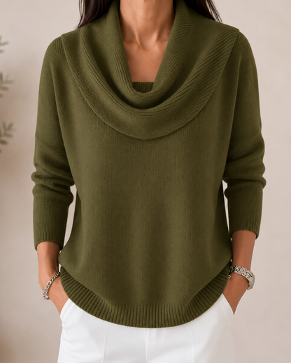 Elmsworth Cowl-Neck Jumper