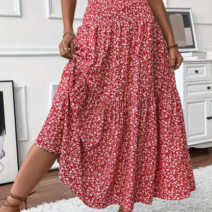 Elena Ditsy Floral Skirt - Riviera London