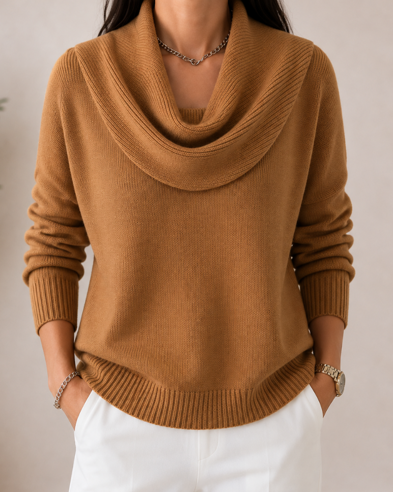Elmsworth Cowl-Neck Jumper