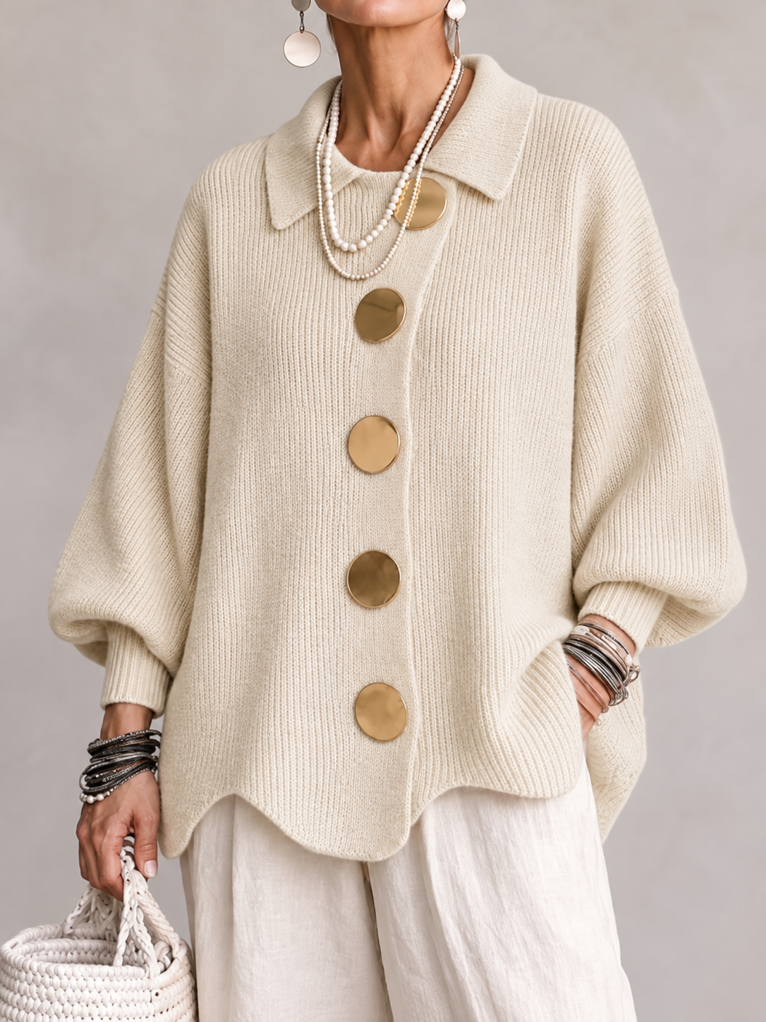 Stella Oversized Cardigan