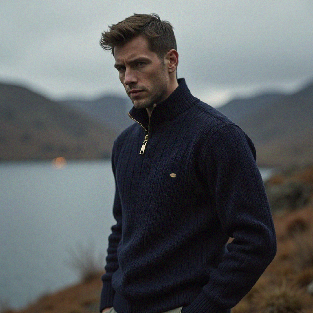 Aziel Knitted Sweater - Riviera London