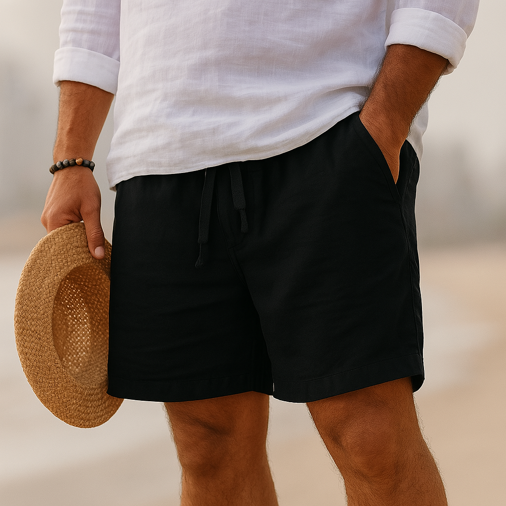 Herren Linen Shorts